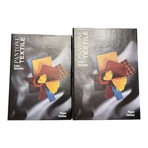 1992 Pantone Textile Color Specifier Books 1 & 2 Paper Edition